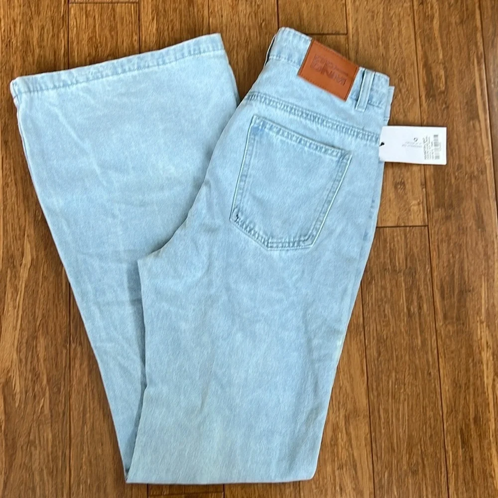 NEW PRINCESS POLLY Cabarita Lounge Denim Light Wash sz 6 - Picture 1 of 5